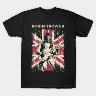 Vintage Distressed Robin Trower T-Shirt